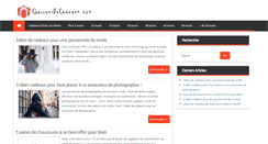 Desktop Screenshot of chasseurdecadeaux.com